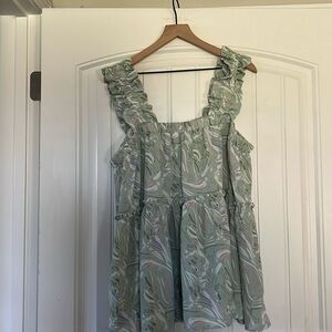 Chic soul tank tunic top 1X